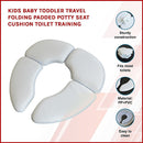 Kids Baby Toddler Travel Folding Padded Potty Seat Cushion Toilet Training-3