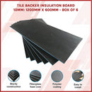 Tile Backer Insulation Board 10MM: 1200mm x 600mm - Box of 6-3