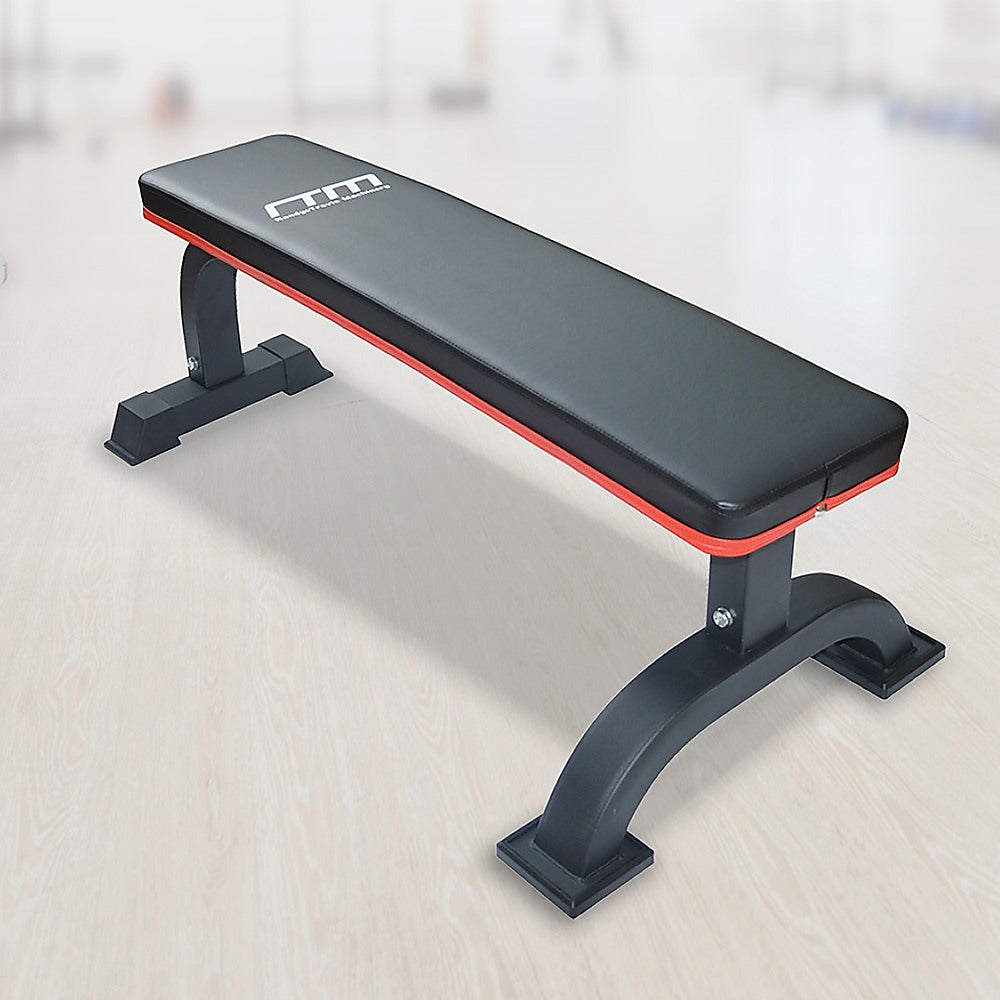 Commercial Flat Weight Lifting Bench - 0