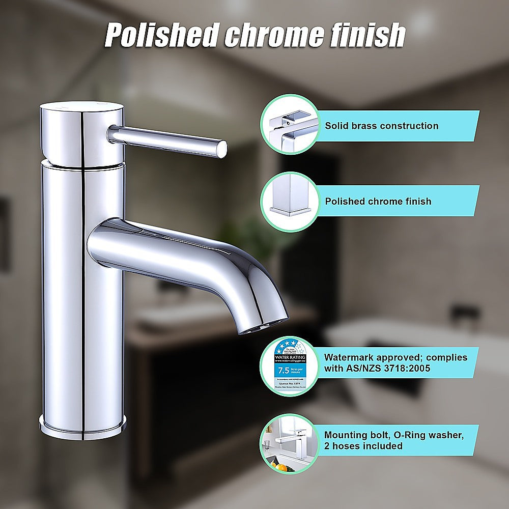 Basin Mixer Tap Faucet -Kitchen Laundry Bathroom Sink