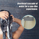 200mm Shower Head Square 304SS Electroplated Matte Black Finish-5