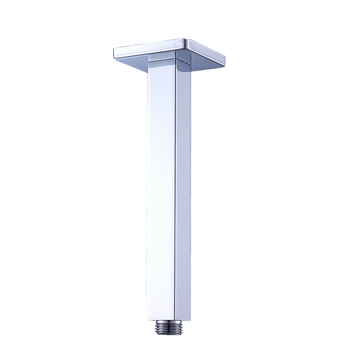 Shower Head Arm Wall Connector Square Bathroom Rainforest ShowerHead