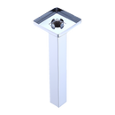 Shower Head Arm Wall Connector Square Bathroom Rainforest ShowerHead-4