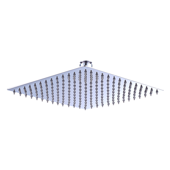 300mm Shower Head Square 304SS Polished Chrome Finish