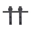1.8m Sliding Barn Door Hardware Heavy Duty Sturdy Kit-8
