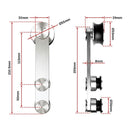 Sliding Barn Door Hardware Stainless Steel-11
