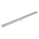 1000mm Bathroom Shower Stainless Steel Grate Drain w/Centre outlet Floor Waste Square Pattern-9