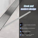 1200mm Bathroom Shower Stainless Steel Grate Drain w/Centre outlet Floor Waste Square Pattern-10