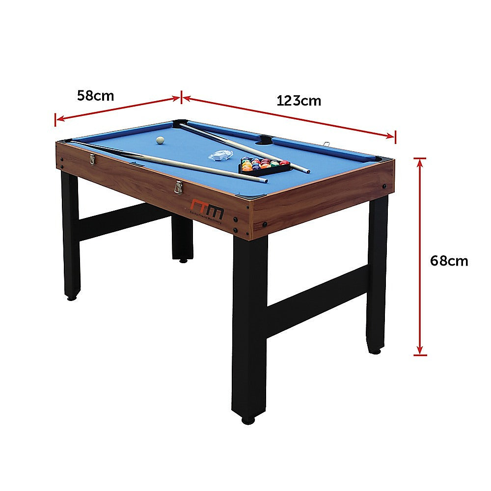 4FT 3-in-1 Games Foosball Soccer Hockey Pool Table