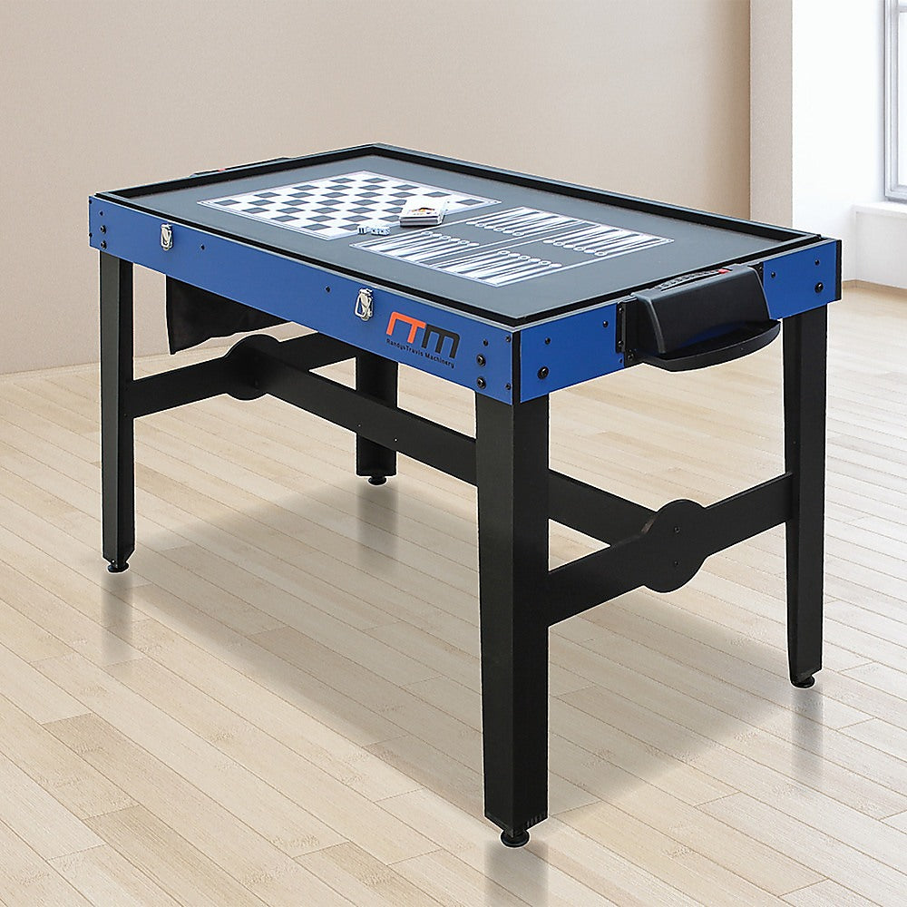 4FT 12-in-1 Combo Games Tables Foosball Soccer Basketball Hockey Pool Table Tennis