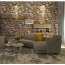 Rustic Rock Brick Wallpaper-4