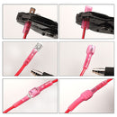 250pc Heat Shrink Spade Connectors Quick Disconnect Wire Electrical-3