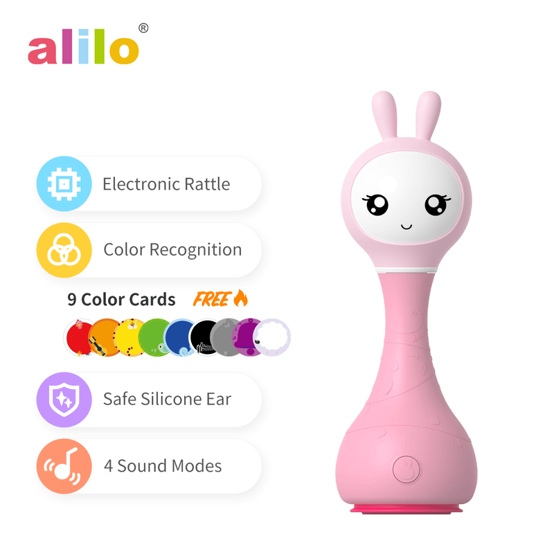 Alilo Smarty Rattle R1 Pink - 0