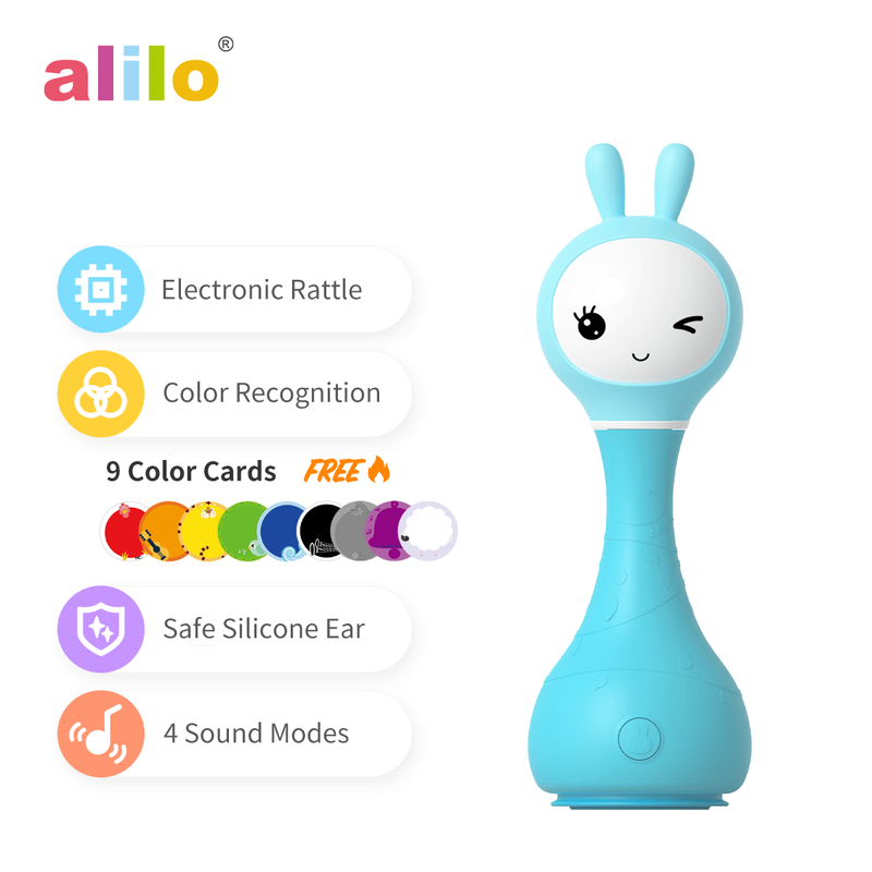 Alilo Smarty Rattle R1 Blue - 0