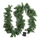 Jingle Jollys 1.8m Christmas Garland with LED lights Party Xmas Decorations-1