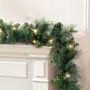 Jingle Jollys 1.8m Christmas Garland with LED lights Party Xmas Decorations-8