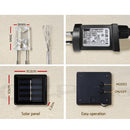 Jingle Jollys Solar Christmas Lights 80 LED 3M Icicle Light Star Decorations-5