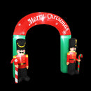 Jingle Jollys Christmas Inflatable Archwary Nutcracker 3M Illuminated Decorations-1