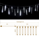 12M Christmas Lights Icicle Light 960 LED Falling Metor Jingle Jollys-2