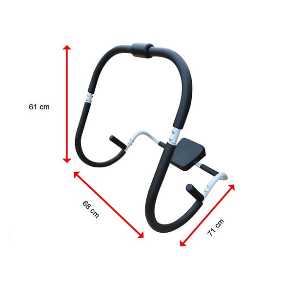 Ab Crunch Machine – Abdominal Exercise Roller with Digital Computer for Core Training - RnR Galore