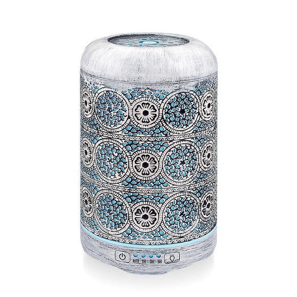 activiva 260ml Metal Essential Oil and Aroma Diffuser - Vintage White - RnR Galore