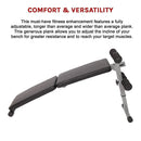 Adjustable Abdominal Crunch Sit Up Bench - RnR Galore