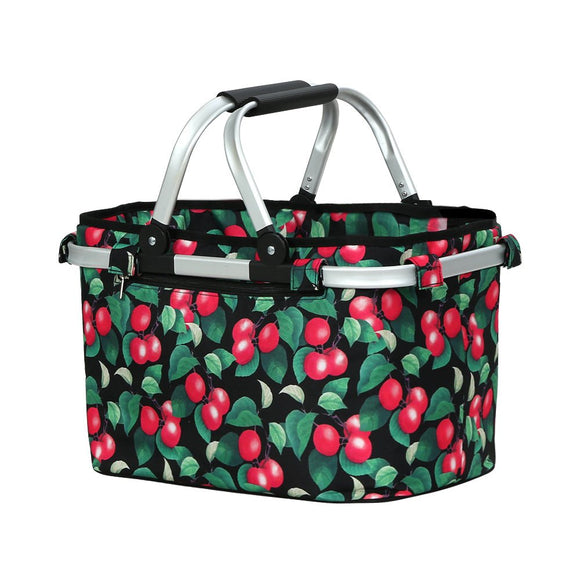 Alfresco Picnic Basket Folding Bag Hamper Food Storage Insulated - RnR Galore