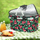 Alfresco Picnic Basket Folding Bag Hamper Insulated Storage Food Cover - RnR Galore