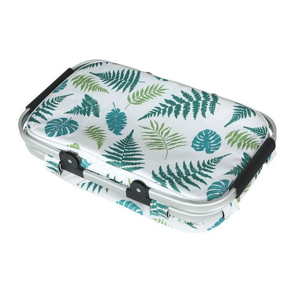 Alfresco Picnic Basket Folding Bag Insulated Hamper Food Cover Storage - RnR Galore