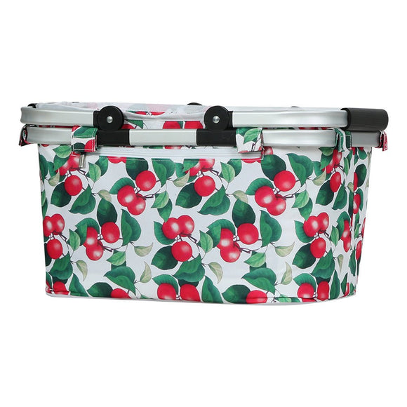 Alfresco Picnic Basket Set Folding Bag Hamper Insulated Food Storage - RnR Galore