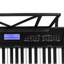 Alpha 61 Keys Electronic Piano Keyboard Digital Electric w/ Stand Touch Sensitive - RnR Galore