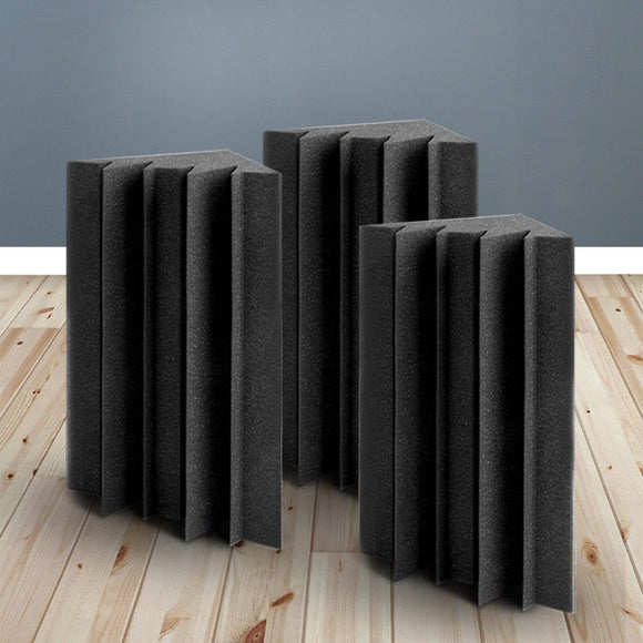 Alpha Acoustic Foam 20pcs Corner Bass Trap Sound Absorption Proofing Treatment - RnR Galore