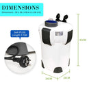 Aquarium UV Light External Canister Filter 1400L/H + Media Kit - RnR Galore