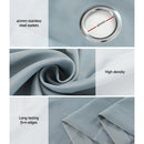 Artiss 2X Blockout Curtains Eyelet 240x230cm Grey - RnR Galore