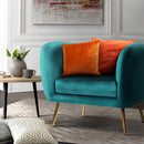 Artiss Armchair Lounge Sofa Arm Chair Accent Chairs Armchairs Couch Velvet Green - RnR Galore
