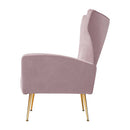 Artiss Armchair Pink Velvet Kate - RnR Galore