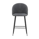 Artiss Bar Stools Kitchen Counter Barstools Sherpa Metal Chairs x2 - RnR Galore