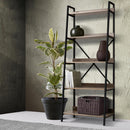 Artiss Bookshelf 5 Tiers - NOR Black and Oak - RnR Galore