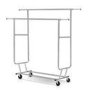 Artiss Clothes Rack Airer Double Rail Coat Stand Adjustable Hanger - RnR Galore