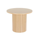 Artiss Coffee Table Round Fluted Base PIIA - RnR Galore