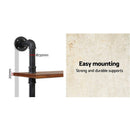 Artiss Floating DIY Pipe Shelf 6 Tiers - IRA - RnR Galore