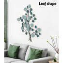 Artiss Metal Wall Art Hanging Sculpture Home Decor Leaf Tree of Life Blue - RnR Galore