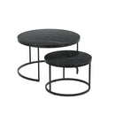 Artiss Nesting Coffee Table Set of 2 Marble Effect Tika - RnR Galore