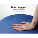 Artiss Ottoman Foot Stool Round Velvet Navy - RnR Galore