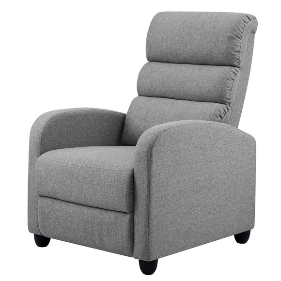 Artiss Recliner Armchair Grey Fabric Bolivia - RnR Galore