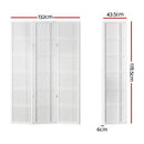 Artiss Room Divider Screen Privacy Wood Dividers Stand 3 Panel Nova White - RnR Galore