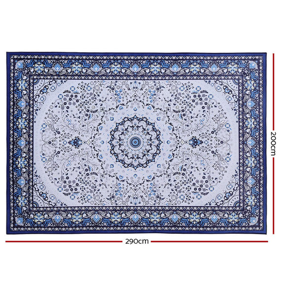 Artiss Rug 200x290cm Area Rug Large Carpet Soft Short Pile Modern Gaspar - RnR Galore