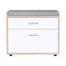 Artiss Shoe Rack Cabinet Bench 8 Pairs White Niva - RnR Galore