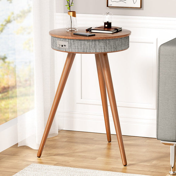 Artiss Smart Coffee Table Wireless Charging Bluetooth Speaker - RnR Galore