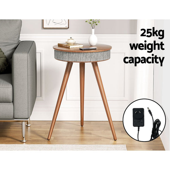 Artiss Smart Coffee Table Wireless Charging Bluetooth Speaker - RnR Galore